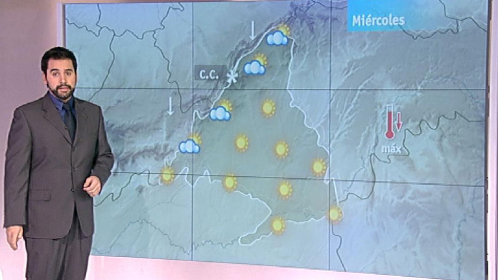 El tiempo en la Comunidad de Madrid - 08/02/12