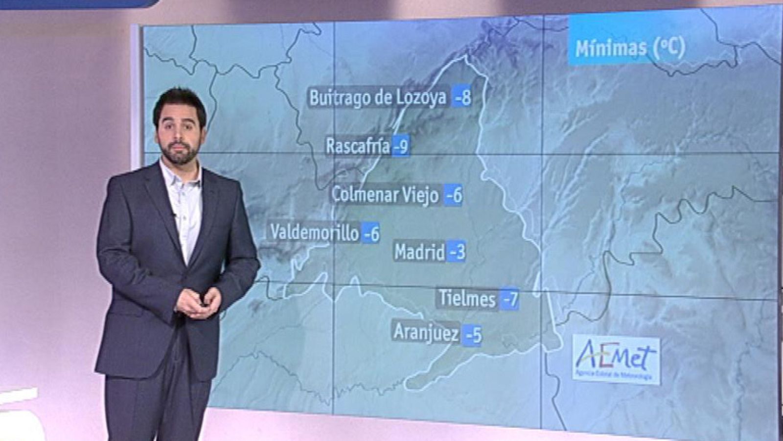 El tiempo en la Comunidad de Madrid - 09/02/12