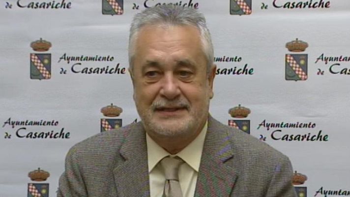 Telediario 1 - Griñán y Arenas tratan de desacreditar al contrario