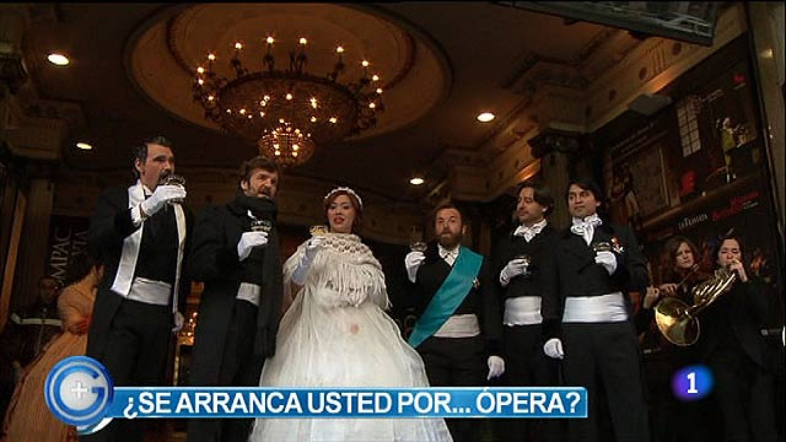 Más Gente - Rigoletto y La Traviata salen a la calle en Madrid