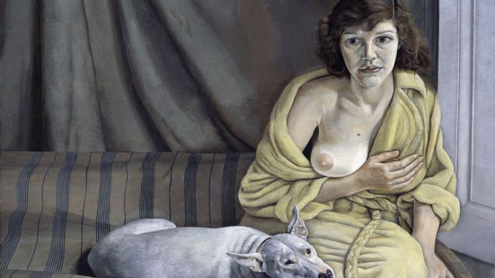 Telediario 1 - Exposición de Lucian Freud