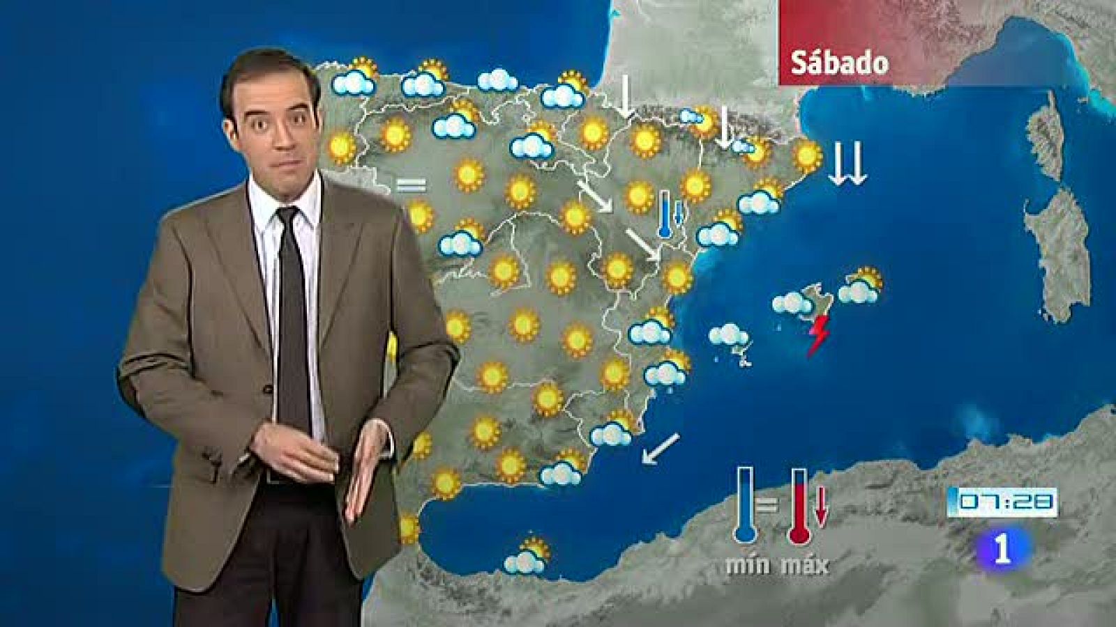 Temperaturas bajas y heladas en las montañas del norte