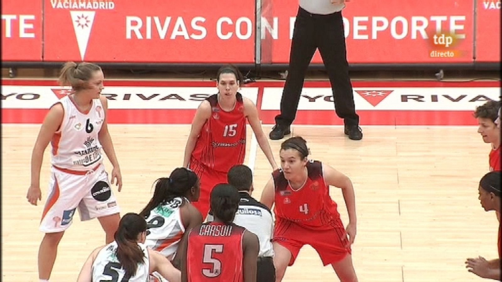 Baloncesto: Liga femenina - Rivas Ecópolis - Caja Rural Tintos de Toro - 11/02/12 - Ver ahora