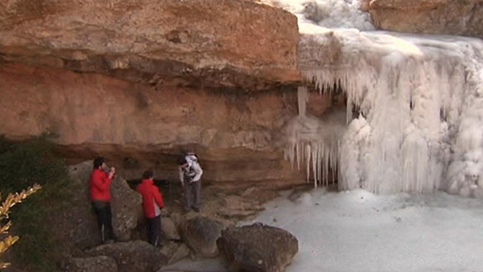 El hielo deja estampas que merece la pena contemplar