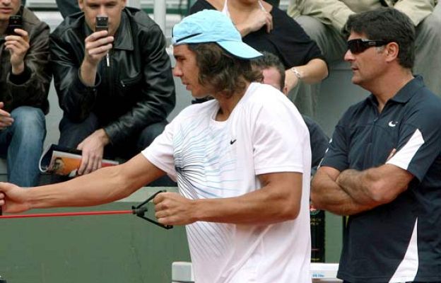  - Nadal pasa las horas previas