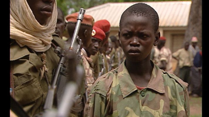 Telediario 1 - Niños soldado