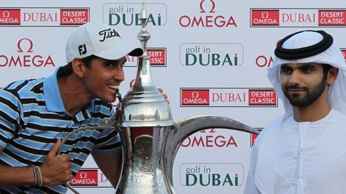  - El golfista Cabrera-Bello se hace con el torneo de Dubai
