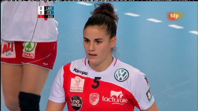 Balonmano - Liga de campeones femenina: Larvik - Grupo Asfi Itaxako Reyno de Navarra - 12/02/12 - Ver ahora