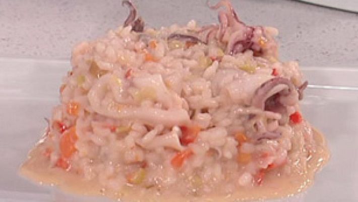 RTVE Cocina - Arroz cremoso con chipirones