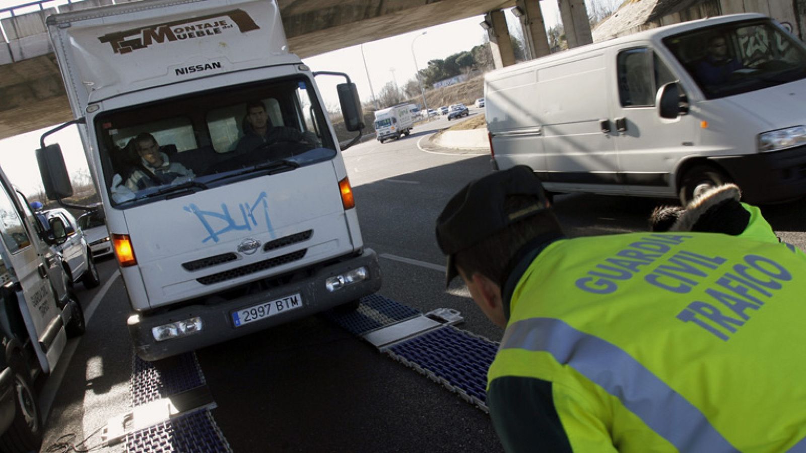Tráfico pone en marcha una campaña especial de vigilancia y control para camiones y furgonetas