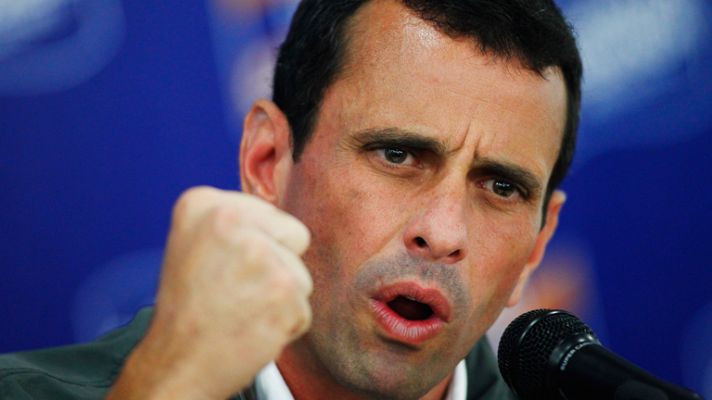 Telediario 1 - Henrique Capriles, nuevo candidato