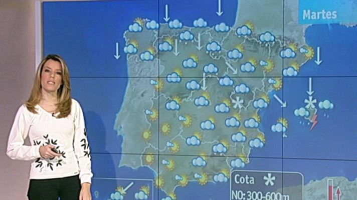 El tiempo - Lluvias y nevadas en el norte
