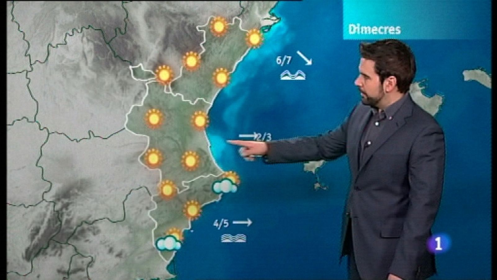 El tiempo en la Comunidad Valenciana - 14/02/12  - Ver ahora