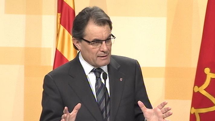 Telediario 1 - Acuerdo de presupuestos en Cataluña