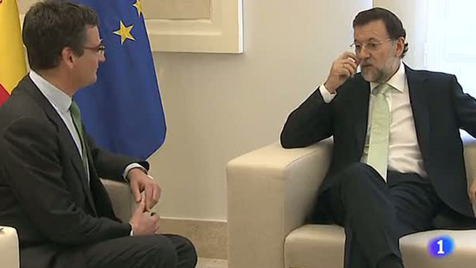El presidente del Gobierno ha recibido hoy al presidente del PP vasco, Antonio Basgoiti