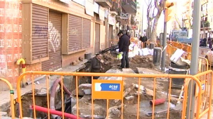 Telediario 1 - Siguen sin suministro de gas