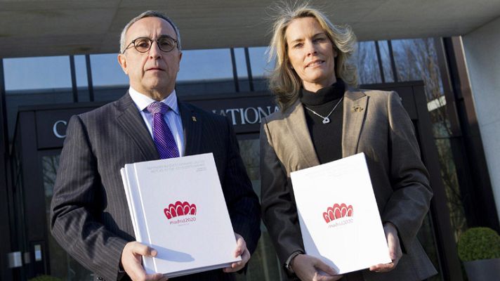 Telediario 1 - Madrid 2020 presenta su candidatura en el COI