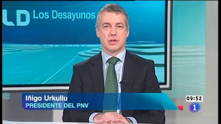Los desayunos de TVE - Íñigo Urkullu