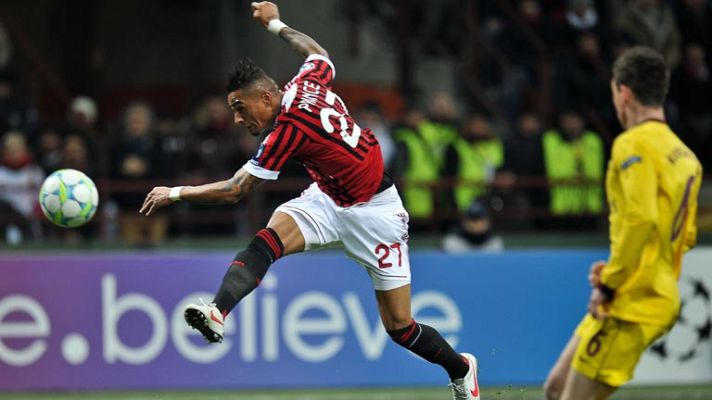 Champions League - Golazo de Boateng con el Milan (1-0)