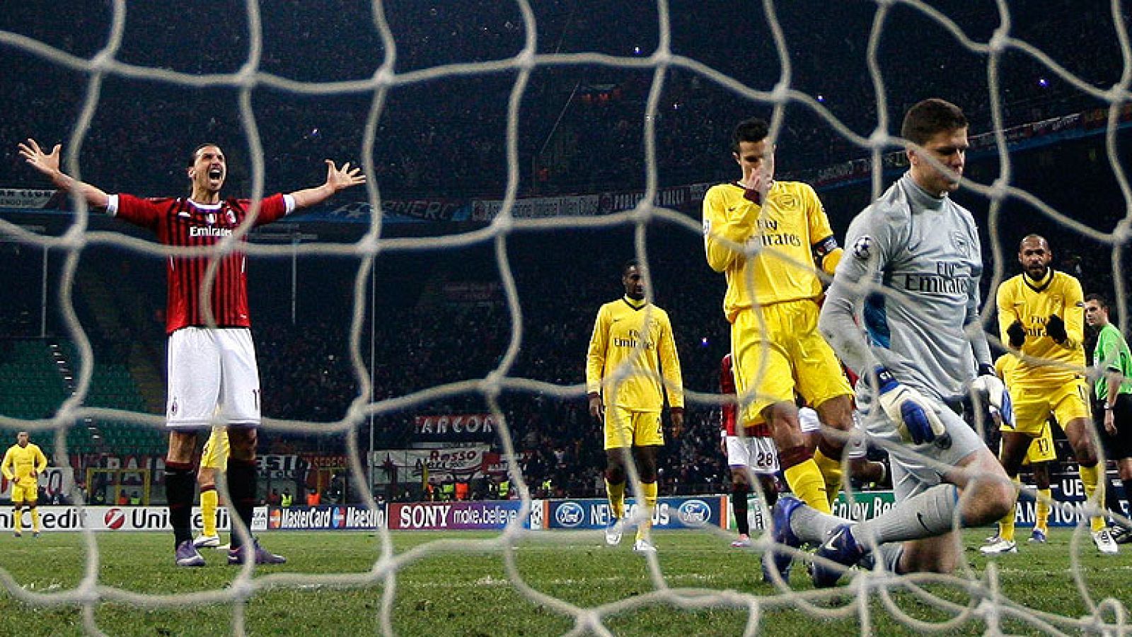 Resumen Milan 4 - 0 Arsenal