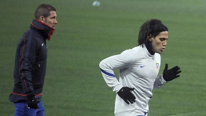 Telediario 1 - Simeone debuta en Europa ante su exequipo