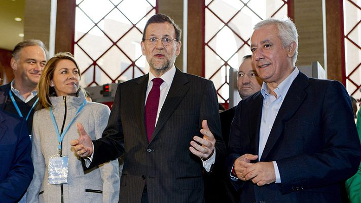  - Rajoy, por el "cambio" en Andalucía