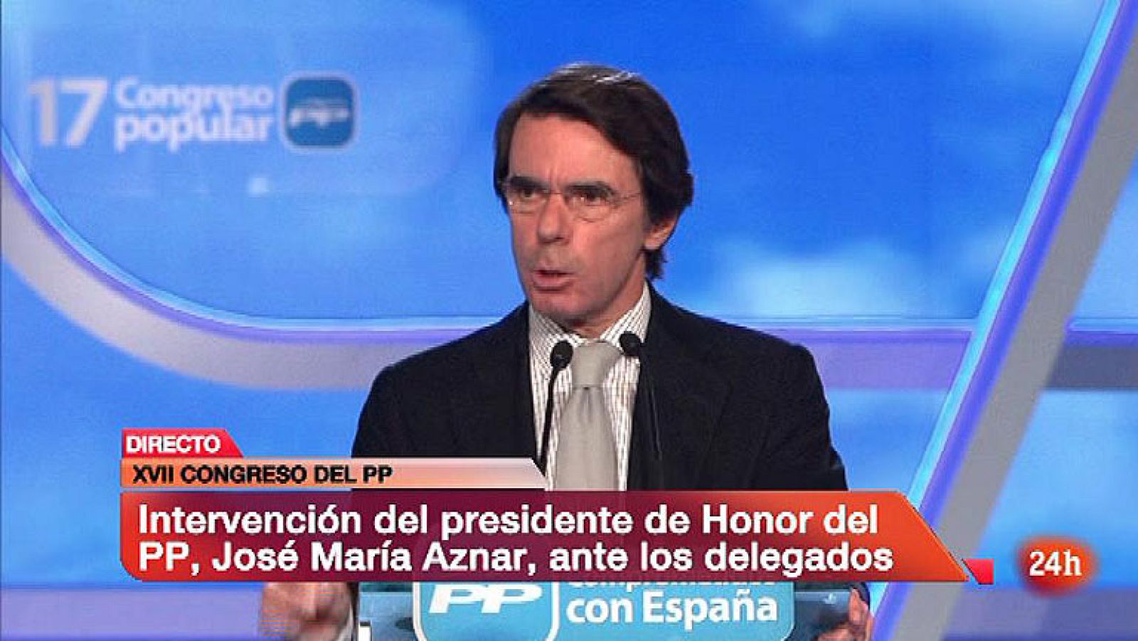Aznar envía un mensaje "muy sencillo" a los terroristas: "Nosotros ganamos y ellos pierden" | Ver