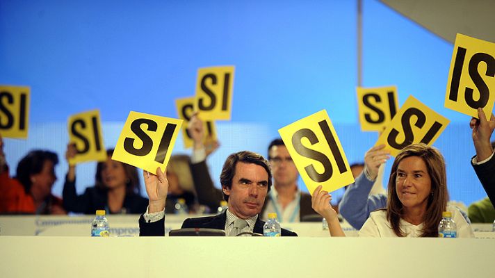 Telediario 1 - El PP, contra la corrupción