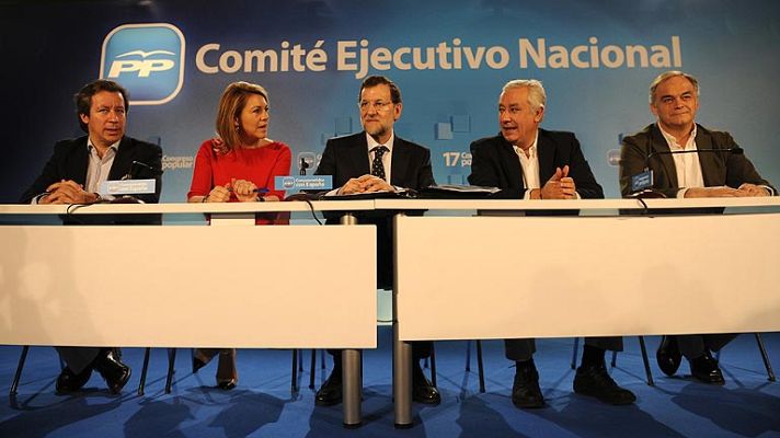 Telediario 1 - Nuevo nucleo del PP