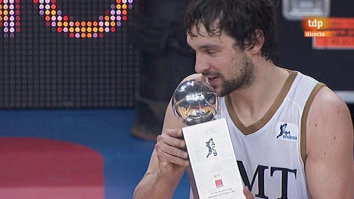 Baloncesto en RTVE - El Madrid, campeón de la Copa del Rey de baloncesto
