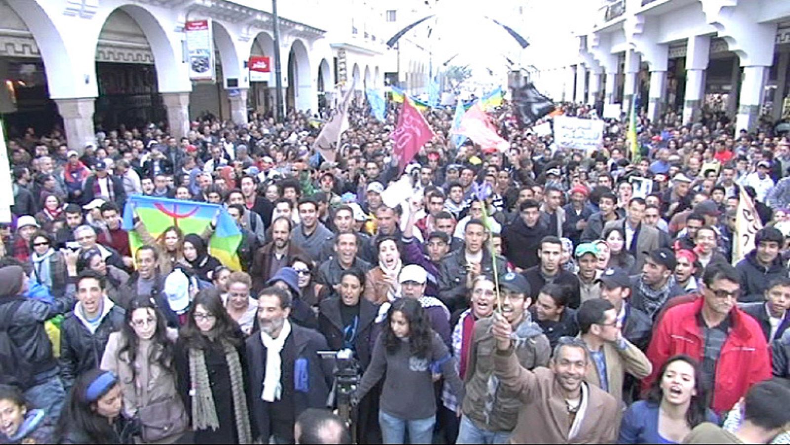 Hoy se cumple un año desde que la ola de protestas de la primavera árabe llegó a Marruecos