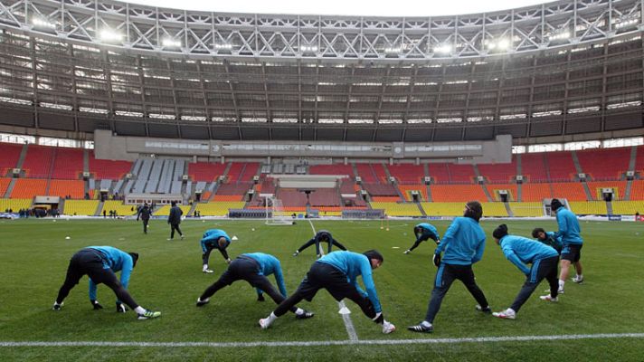 Champions League - El Real Madrid nunca ha ganado en el estadio Luzhniki de Moscú