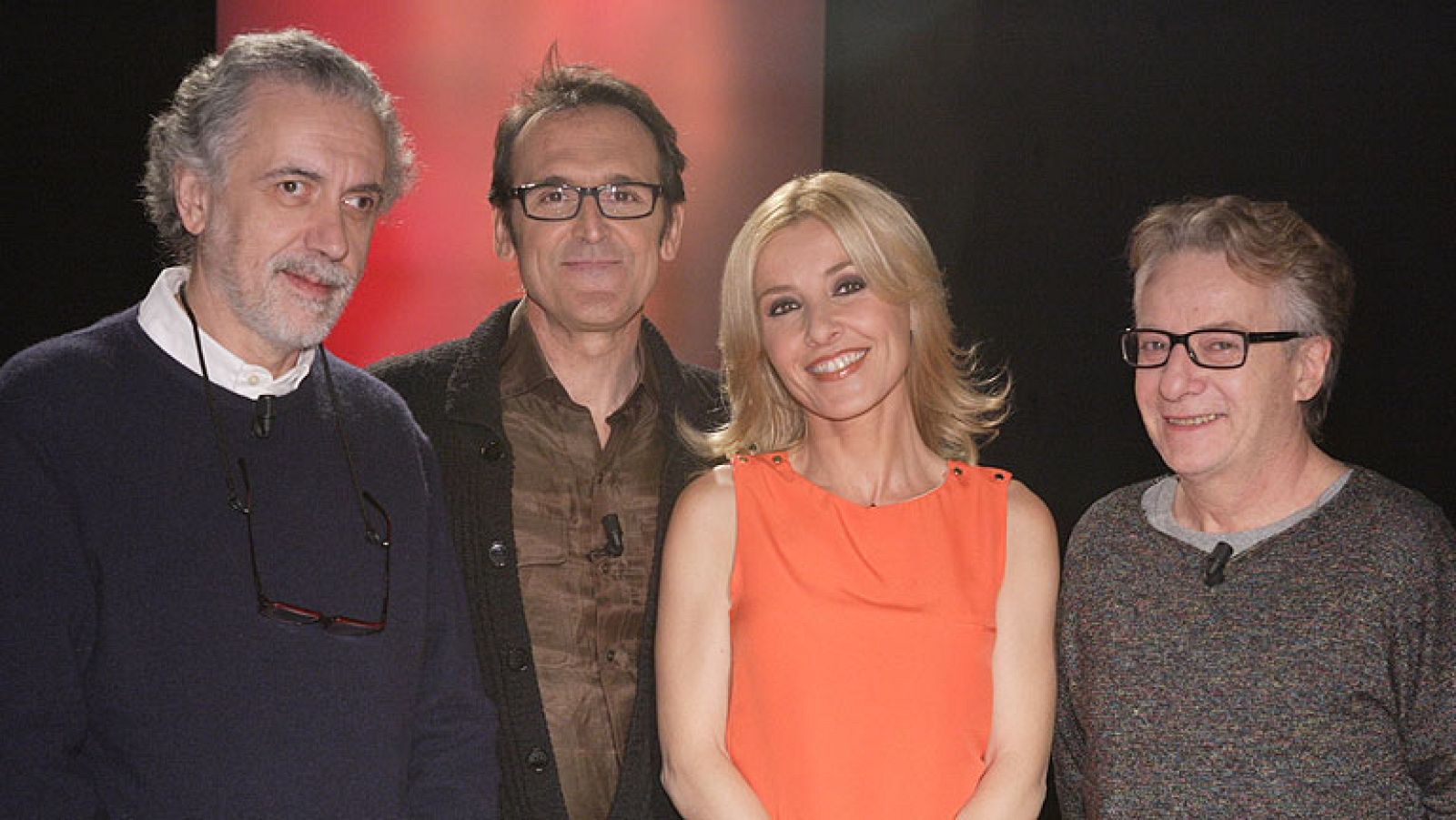 Fernando Trueba, Javier Mariscal y Alberto Iglesias en 'Versión española'