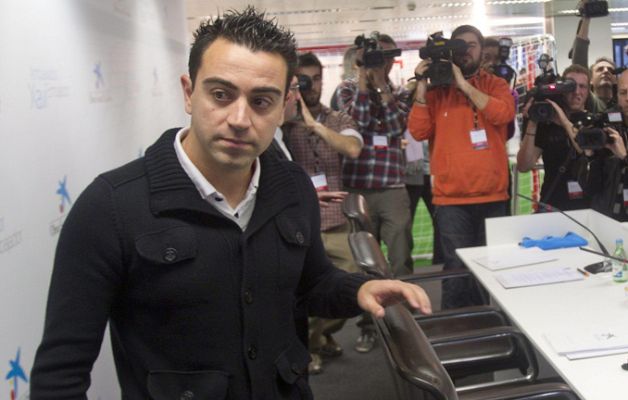 Telediario 1 - Xavi: "La diferencia con el Real Madrid es demasiada"