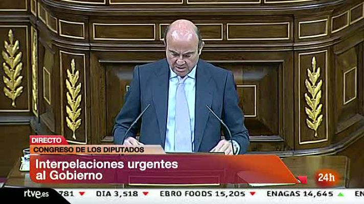 Informativo 24h - De Guindos abre la puerta a la dación en pago