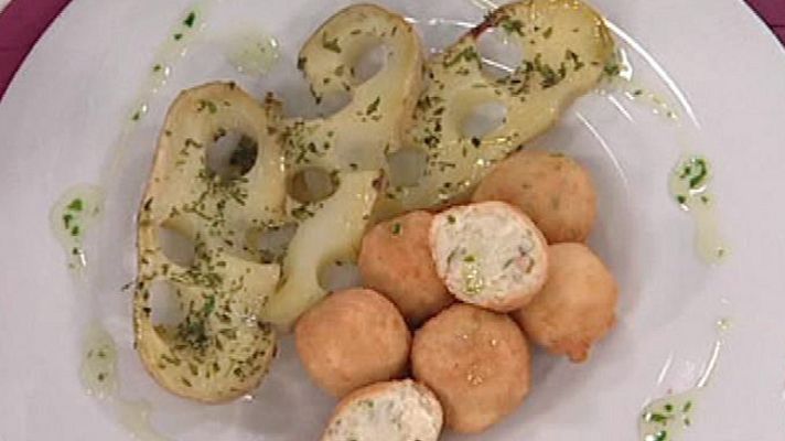 RTVE Cocina - Croquetas de gambas y bacalao