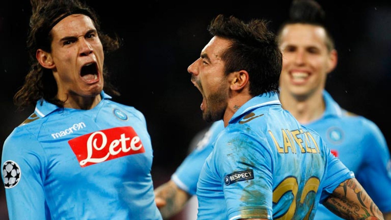 El conjunto napolitano se adelanta en su eliminatoria de octavos de la Champions frente al Chelsea, tras vencer por 3-1 en la ida, jugada en Nápoles.