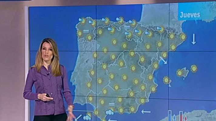 El tiempo - Predominio de cielo poco nuboso