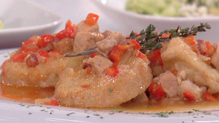 RTVE Cocina - Patatas ibéricas a la importancia