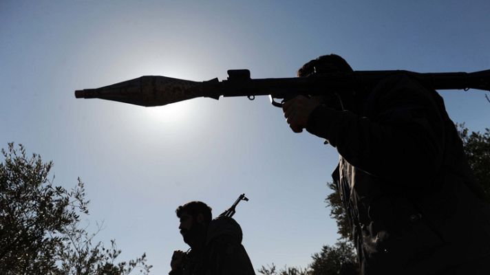 Telediario 1 - Violenta represión en Siria