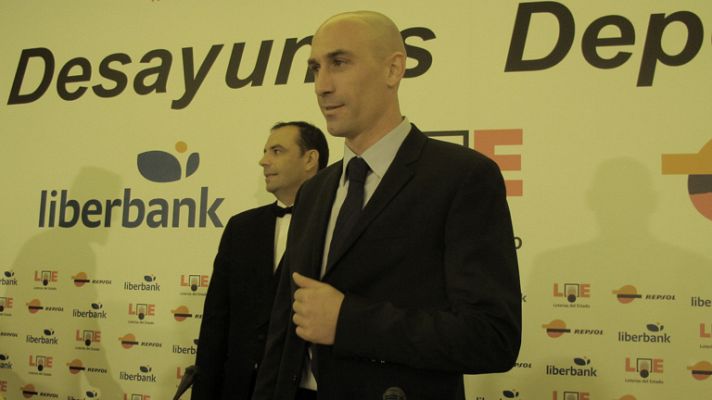 Telediario 1 - Rubiales, tranquilo ante las acusaciones de apropiación indebida