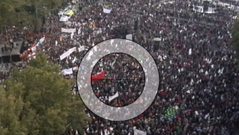 La empresa Lynce patentó un método para contar a todas las personas de una manifestación