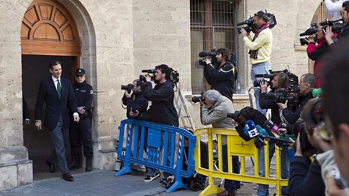 Telediario 1 - Menos expectación en Palma