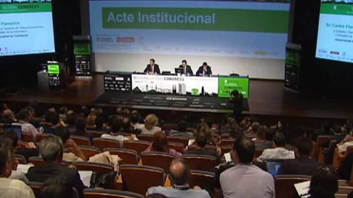 Telediario 1 - Congreso mundial de móviles