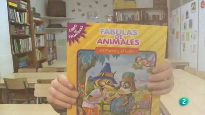 Página Dos - "El perro y el lobo"