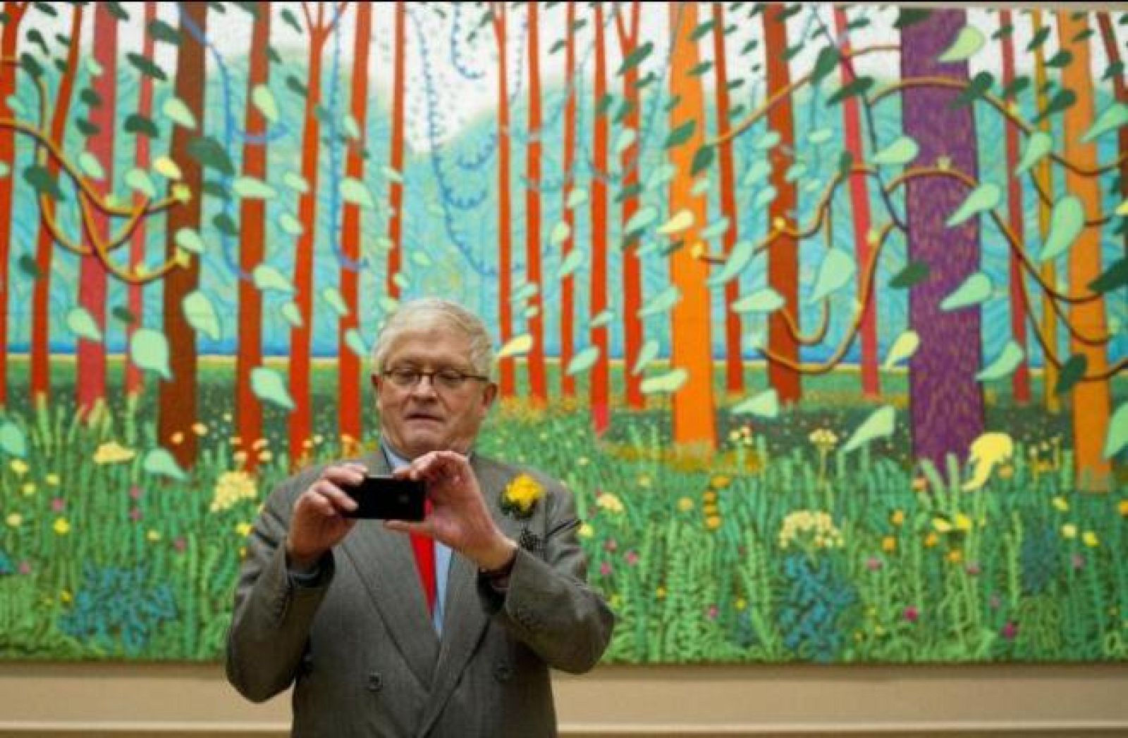 On Off: Hockney, óleo y iPad - On Off | Ver