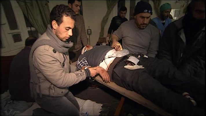 Telediario 1 - Situación alarmante en Siria