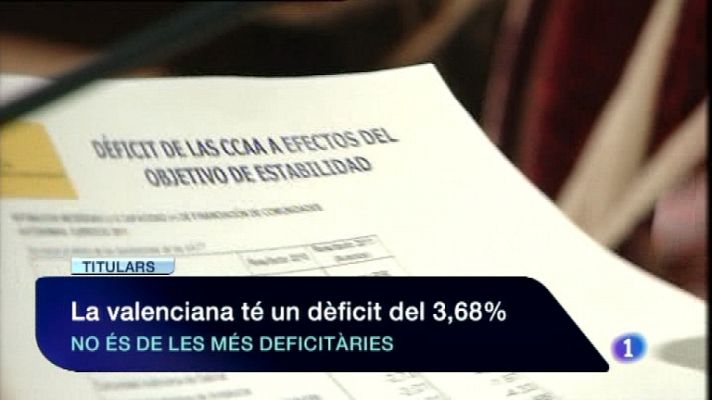 L'informatiu - Comunitat Valenciana - La Comunidad Valenciana en 2' - 28/02/12