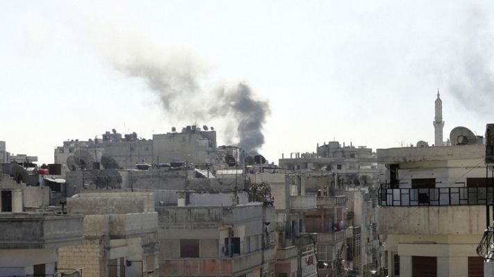 Telediario 1 - Mueren más de 100 personas en Siria