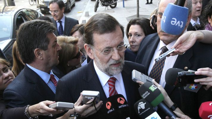 Telediario 1 - Rajoy intentará bajar el déficit
